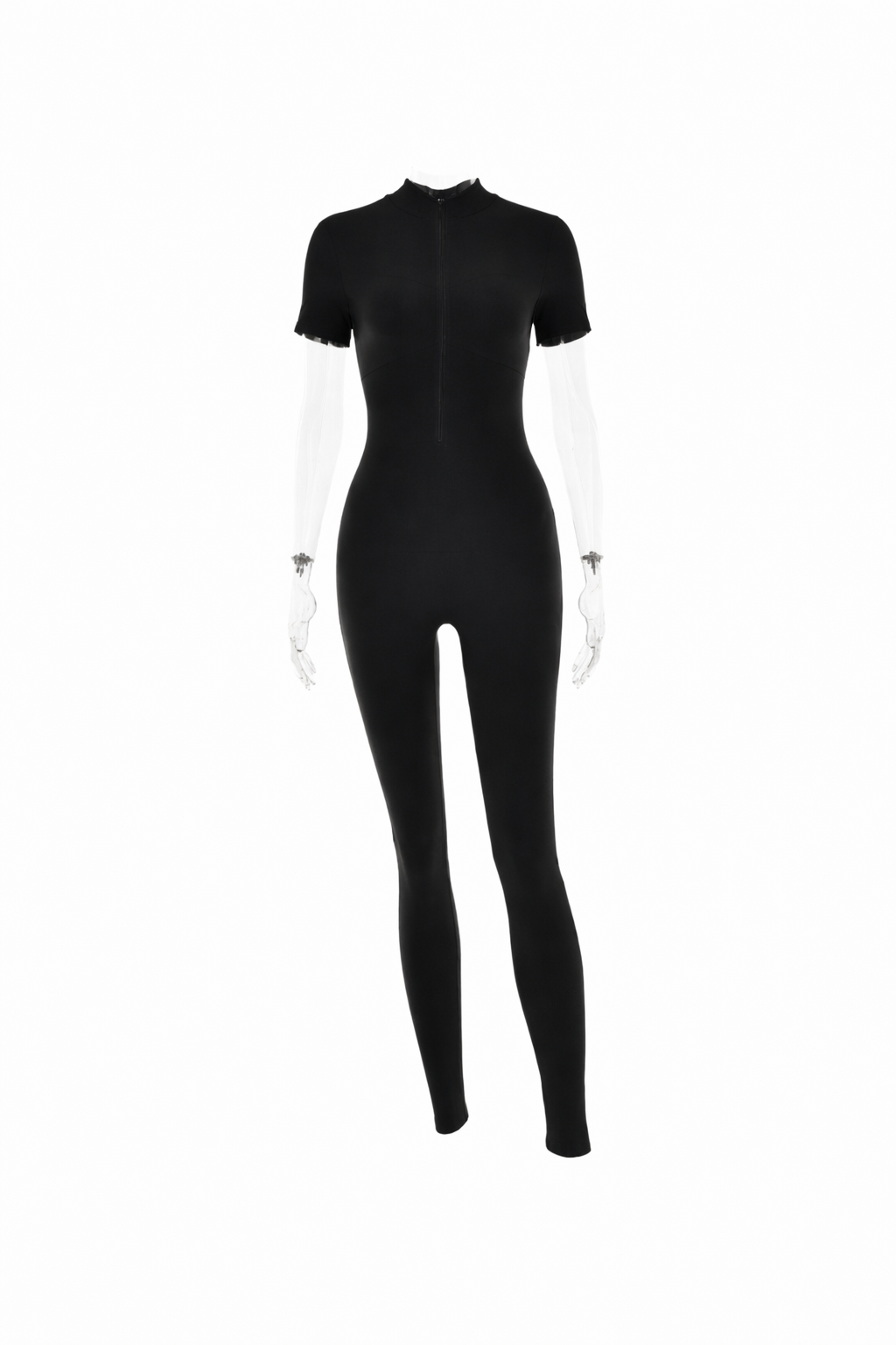 Gestreifter figurbetonter Jumpsuit für Damen elegant