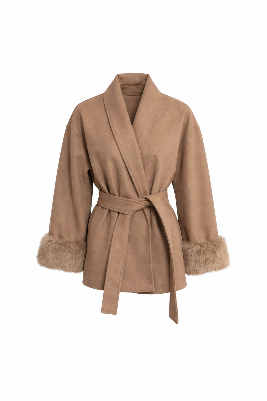 Arctic Grace Wollmantel für Damen elegant und warm
