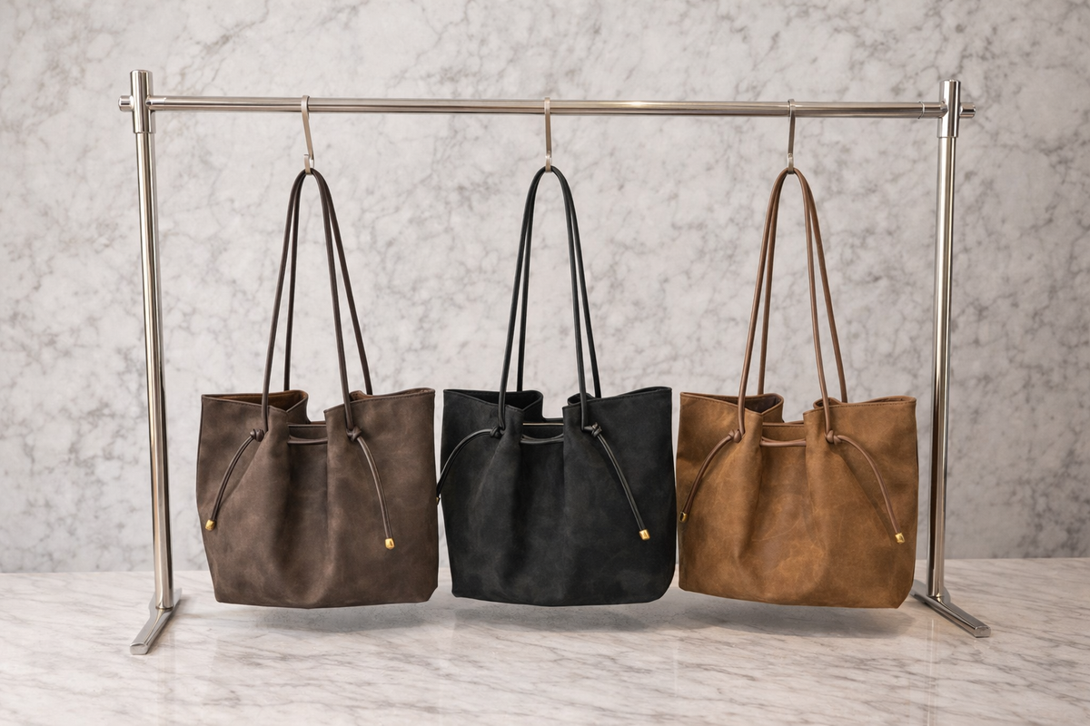 Vintage Pendeltasche mit großem Fassungsvermögen für Damen