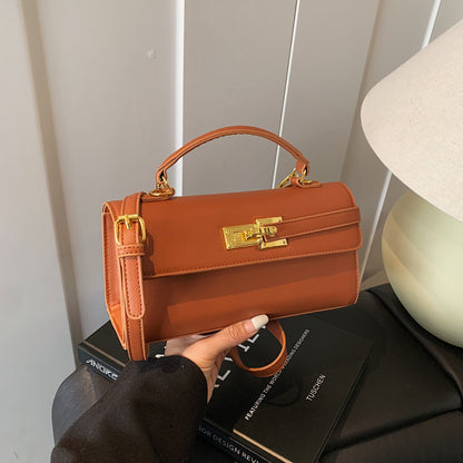 Elegante Handtasche mit Schlossverschluss für Damen