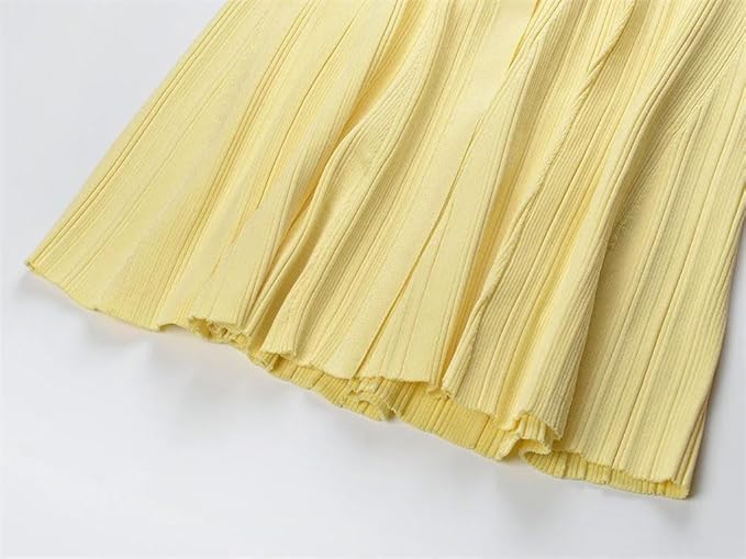 Bianca Sun Maxikleid für Damen elegant gelb Sommerkleid