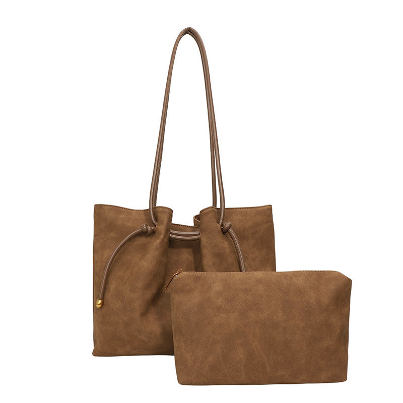 Vintage Pendeltasche mit großem Fassungsvermögen für Damen