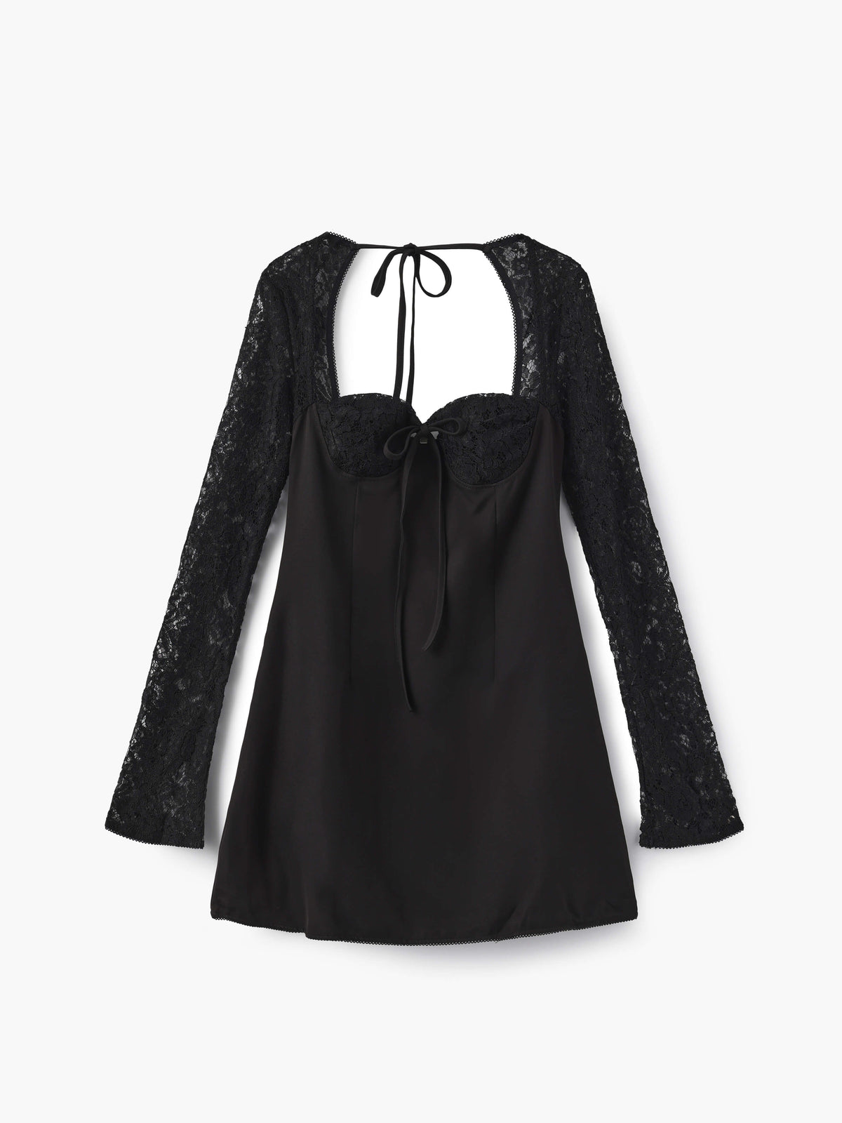 Elegantes Spitzen Minikleid mit Spitzendetails für Damen