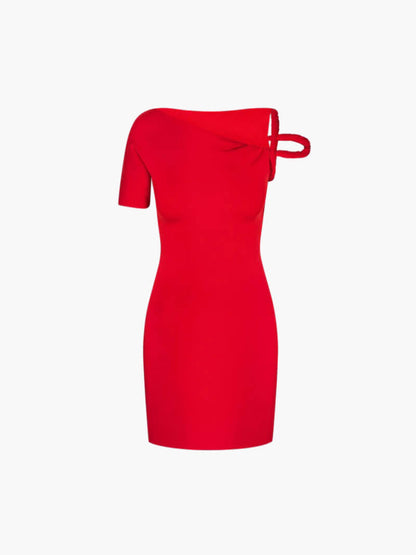 Schulterfreies Kylie Minikleid für Damen elegant modern