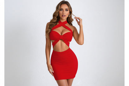 Elegantes Bodycon Minikleid mit Spitzen Details für Damen