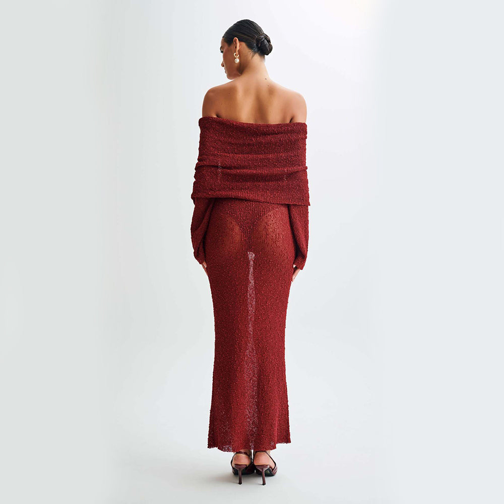 Marissa Maxikleid elegantes Damenkleid mit langem Schnitt