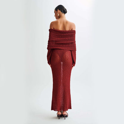 Marissa Maxikleid elegantes Damenkleid mit langem Schnitt