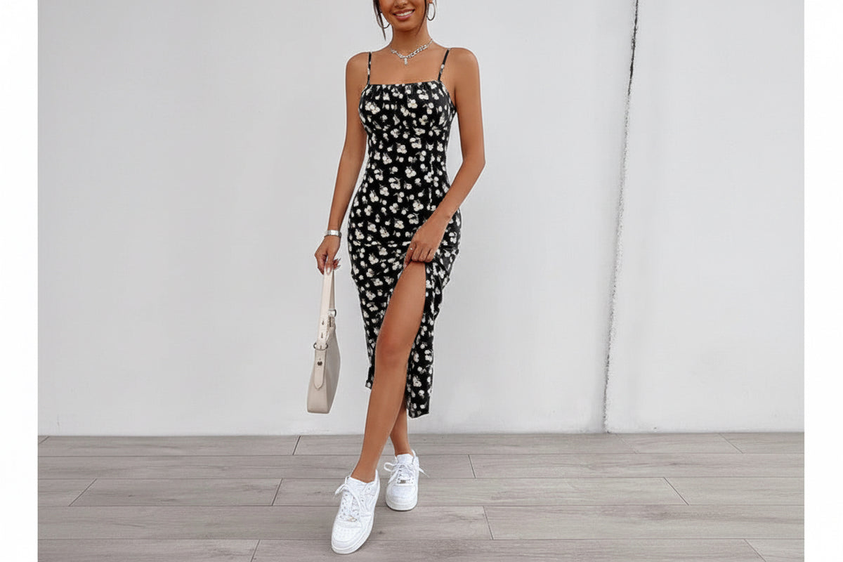 Elegantes Blusenkleid mit feinem Schnitt für Damen