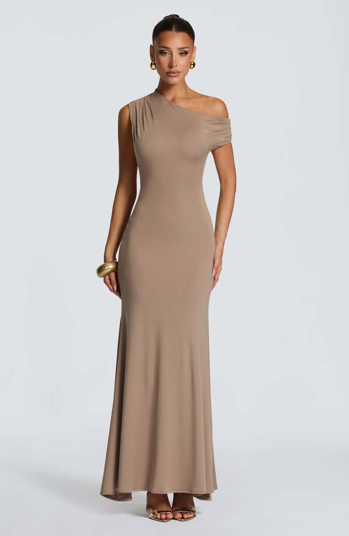Schulterfreies Abendkleid Damen elegant für den Abend