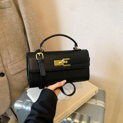 Elegante Handtasche mit Schlossverschluss für Damen